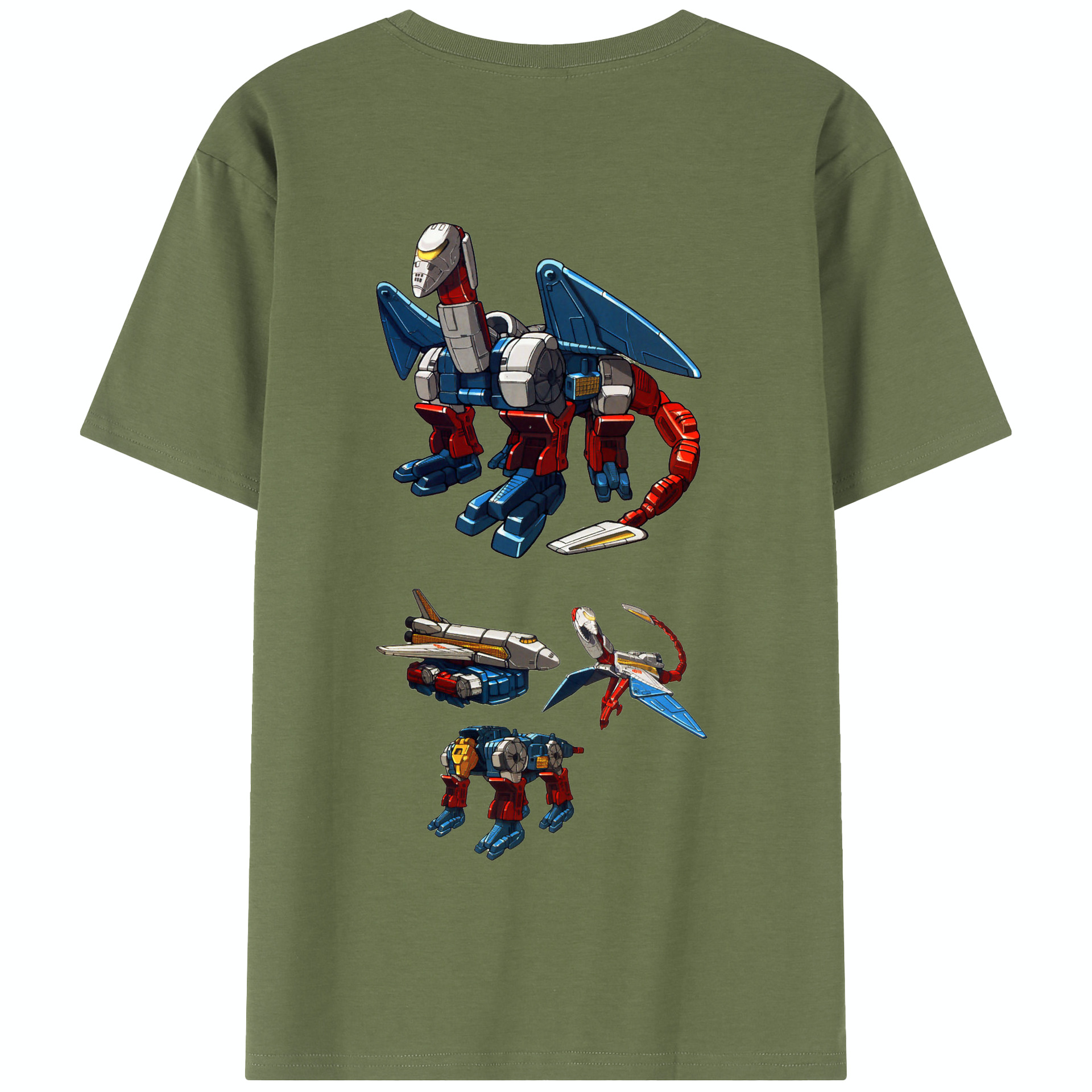 （画像用）  綿100％半袖Tシャツ（背面プリント）